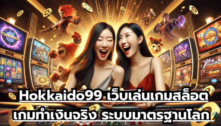 Hokkaido99 เว็บเล่นเกมสล็อต เกมทำเงินจริง ระบบมาตรฐานโลก เล่นสล็อตบนมือถือ ได้ทุกวัน