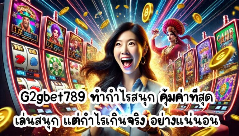 G2gbet789 ทำกำไรสนุก คุ้มค่าที่สุดแค่เลือกให้ถูก เล่นสนุก แต่กำไรเกินจริง อย่างแน่นอน-3