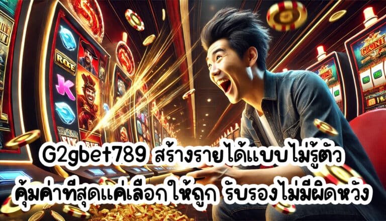 G2gbet789 สร้างรายได้แบบไม่รู้ตัว คุ้มค่าที่สุดแค่เลือกให้ถูก รับรองไม่มีผิดหวัง-4